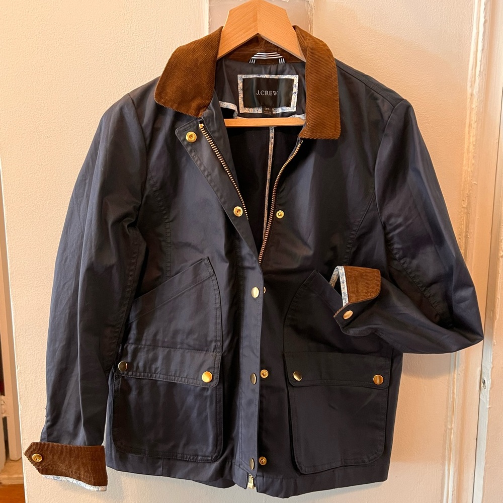 J.Crew Navy Barn Jacket